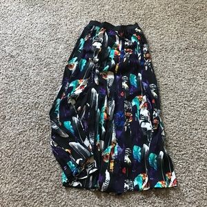 Colorful maxi skirt